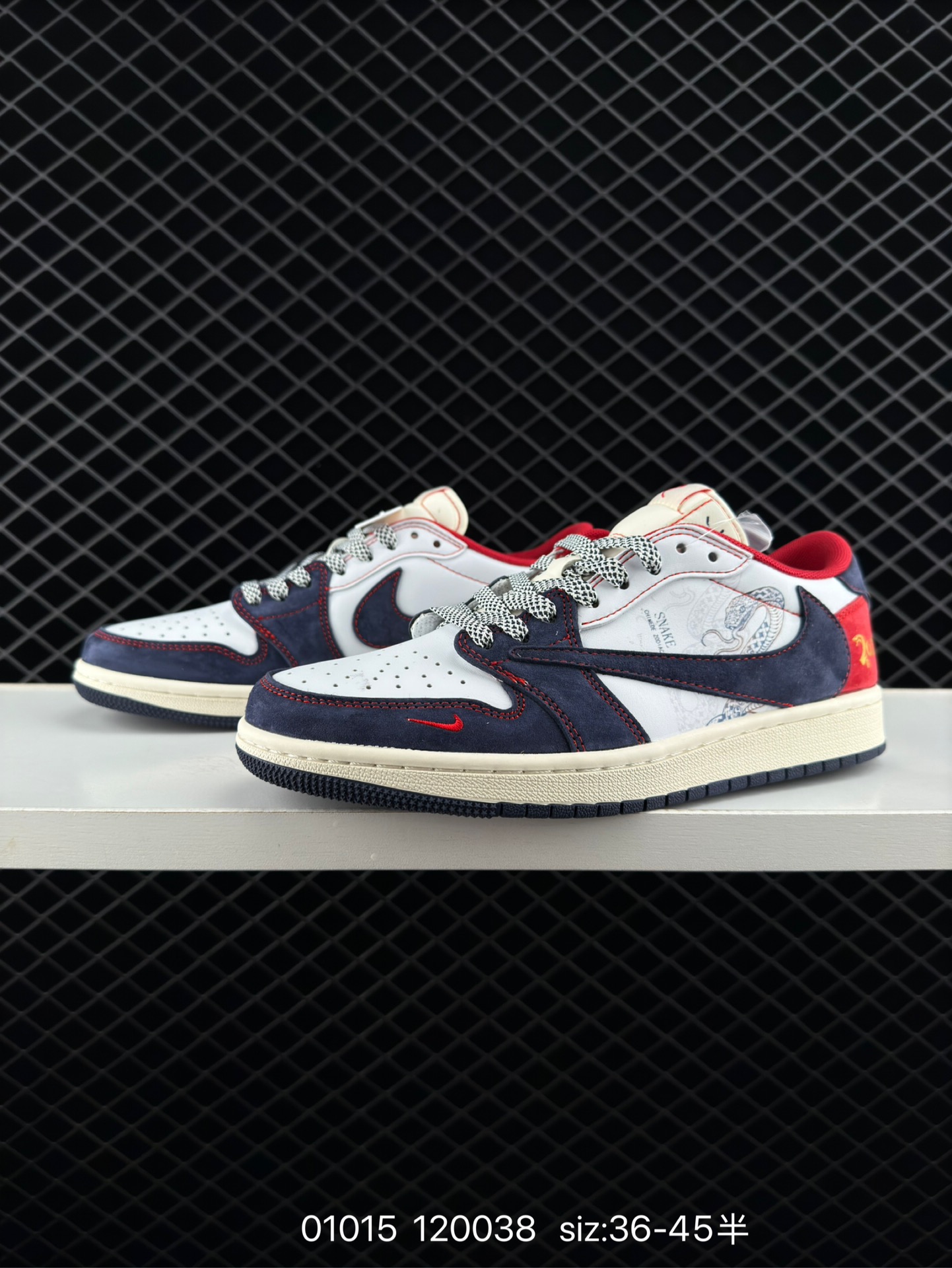 Travis Scott x Air Jordan 1 ” Reverse Mocha “